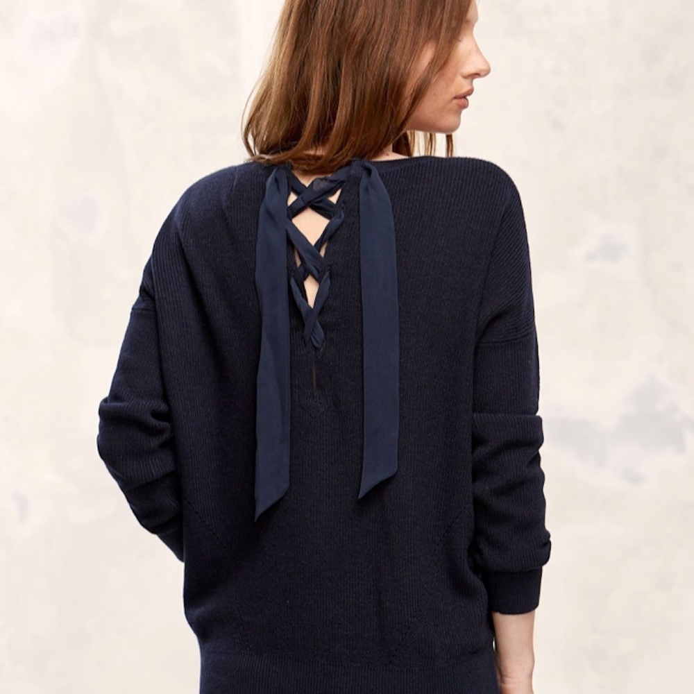 Sezane - Knitwear Giacomo navy - Picture 3 of 8
